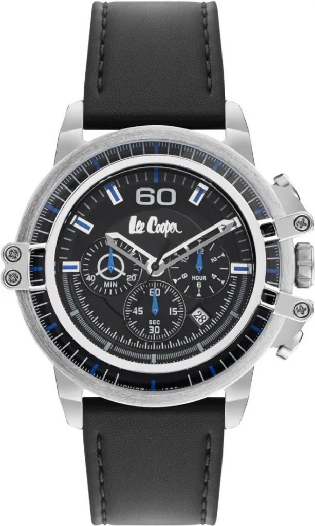 Montre Analogique Noire pour Homme Lee Cooper : Accessoire Mode Idéal