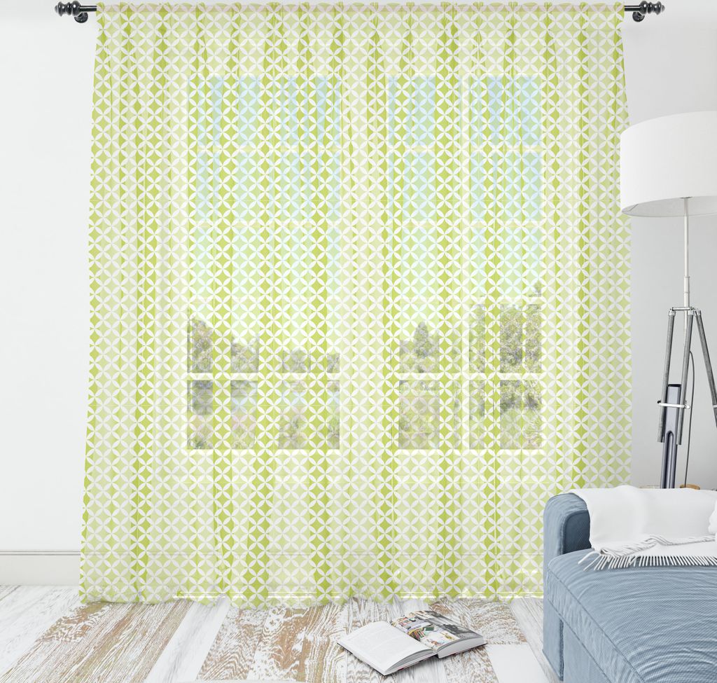 ABAKUHAUS Jahrgang Wandteppich, Klassische Monochrome geometrisches Muster mit Kreisen und Retro Diamant-Stern, Wohnzimmer Schlafzimmer seidiges Sa...