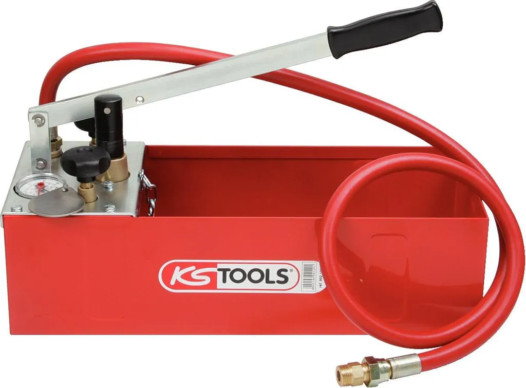 KS Tools 902.1004 Pompa Prova Impianti 12L | Collaudo Pressione Professionale - 3