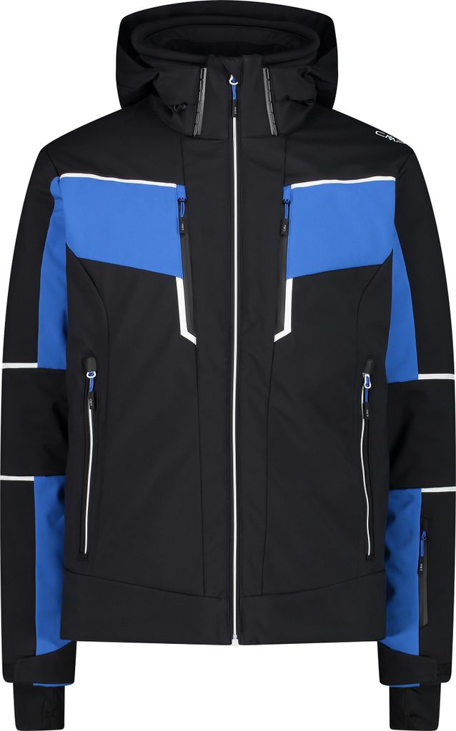 Cmp Man Jacket Zip Hood U901 Nero 56