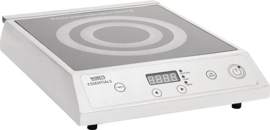 Plaque à induction Nisbets Essentials 2700W noire pour cuisson rapide - 7