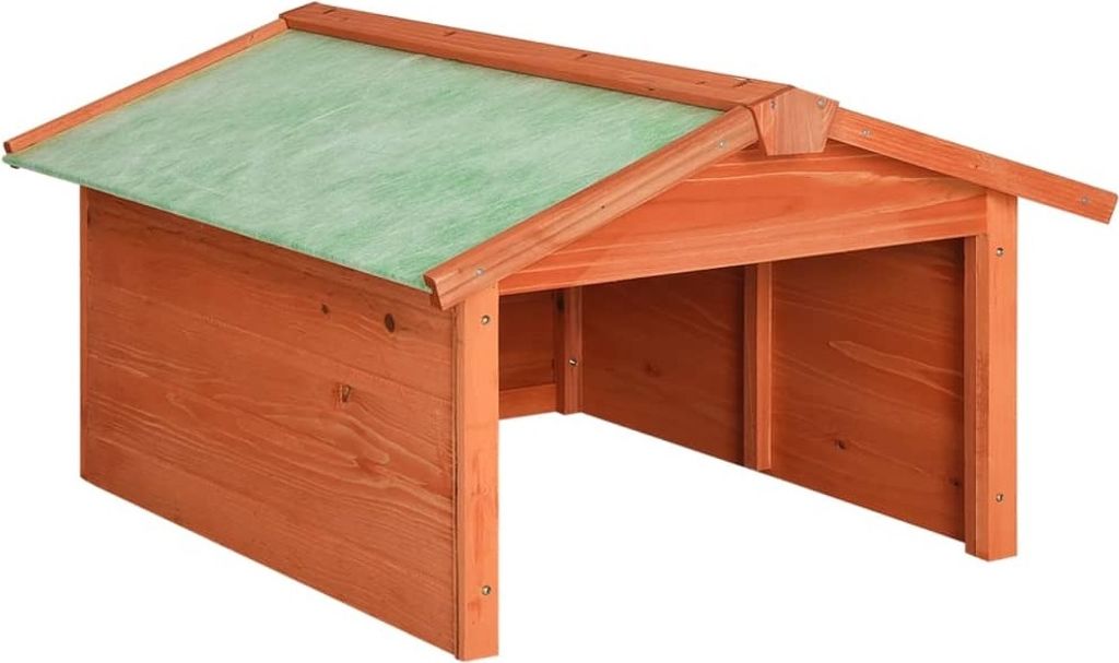 vidaXL Garage per robot tagliaerba 72x87x50 cm in legno Immagine del prodotto 