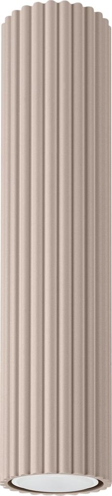 Plafond KARBON 30 taupe 1xGU10 10W Aluminium 30x6.5x6.5cm Sollux Lighting