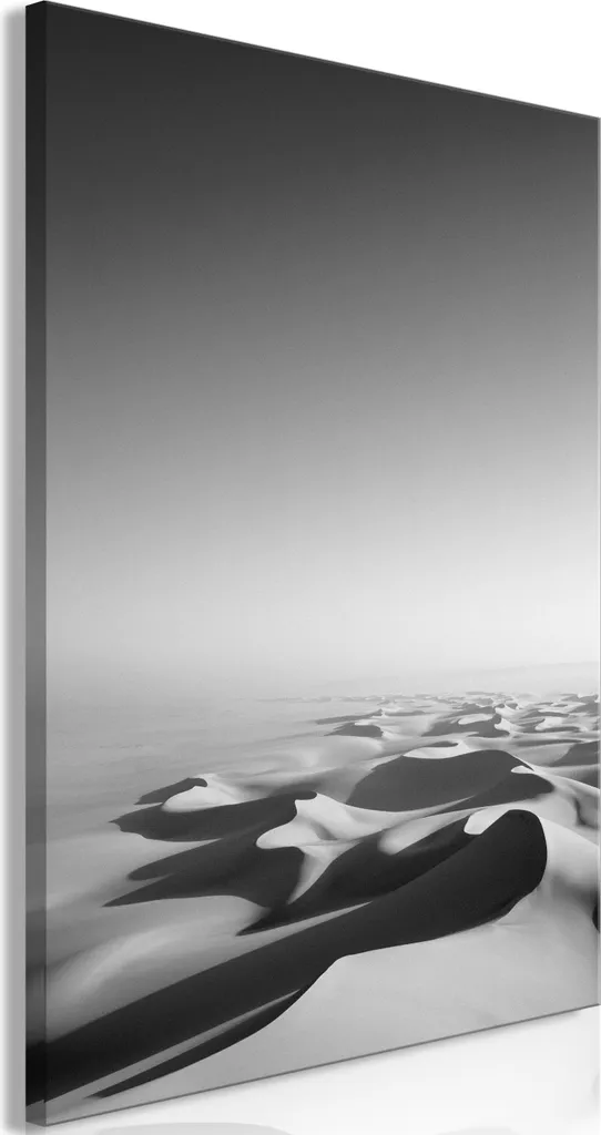 Quadro Sahara Paesaggio su Tela | Emozioni d'Africa 40x60 Verticale