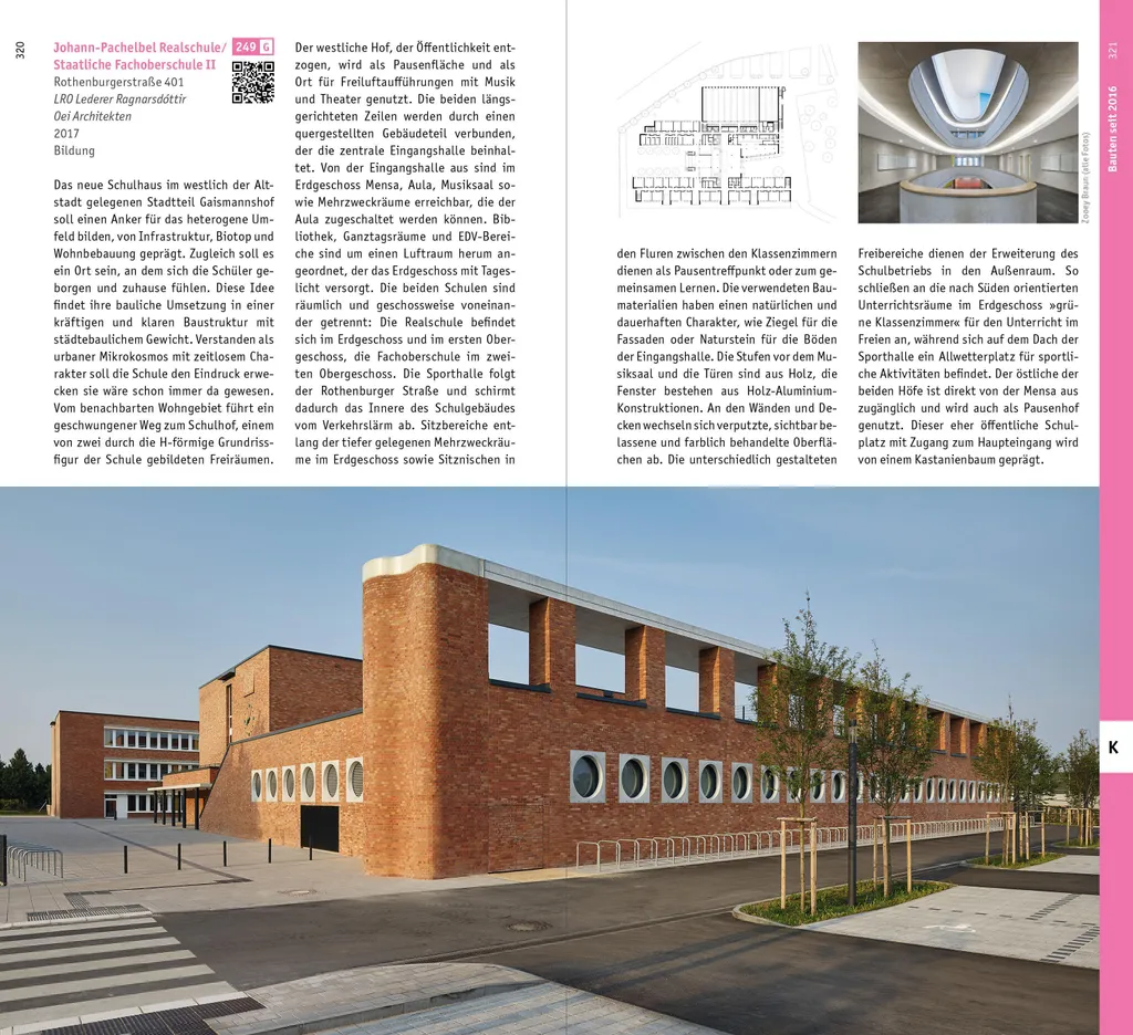 Livre d'architecture Nuremberg guide de voyage Architekturführer