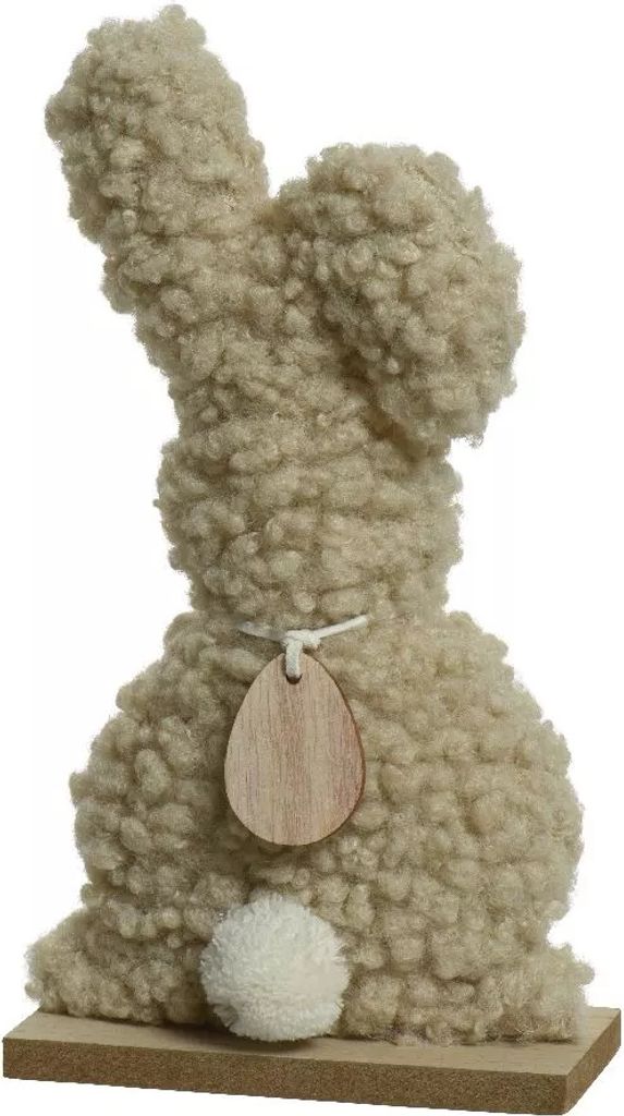 Kaemingk Oster-Hase Teddy beige 23 cm x 12 cm Produktbild 