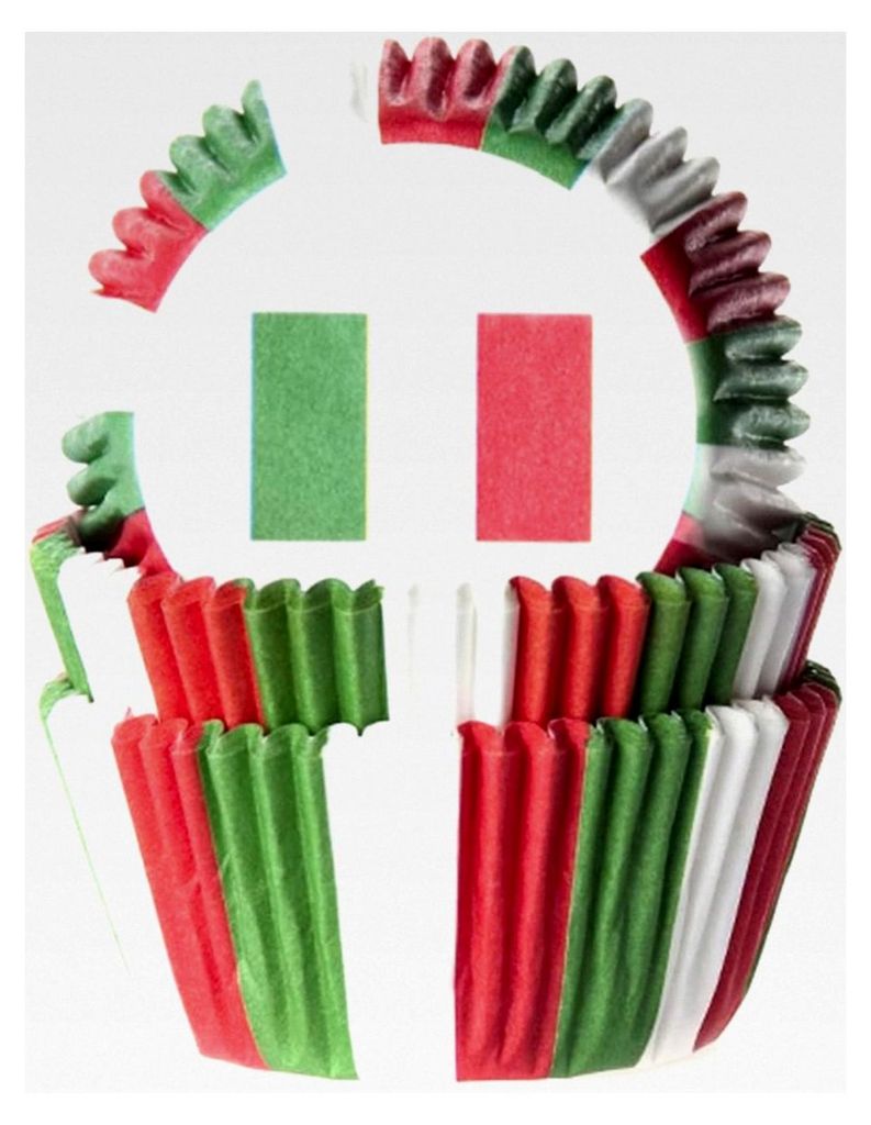 50 Muffinförmchen, Italien