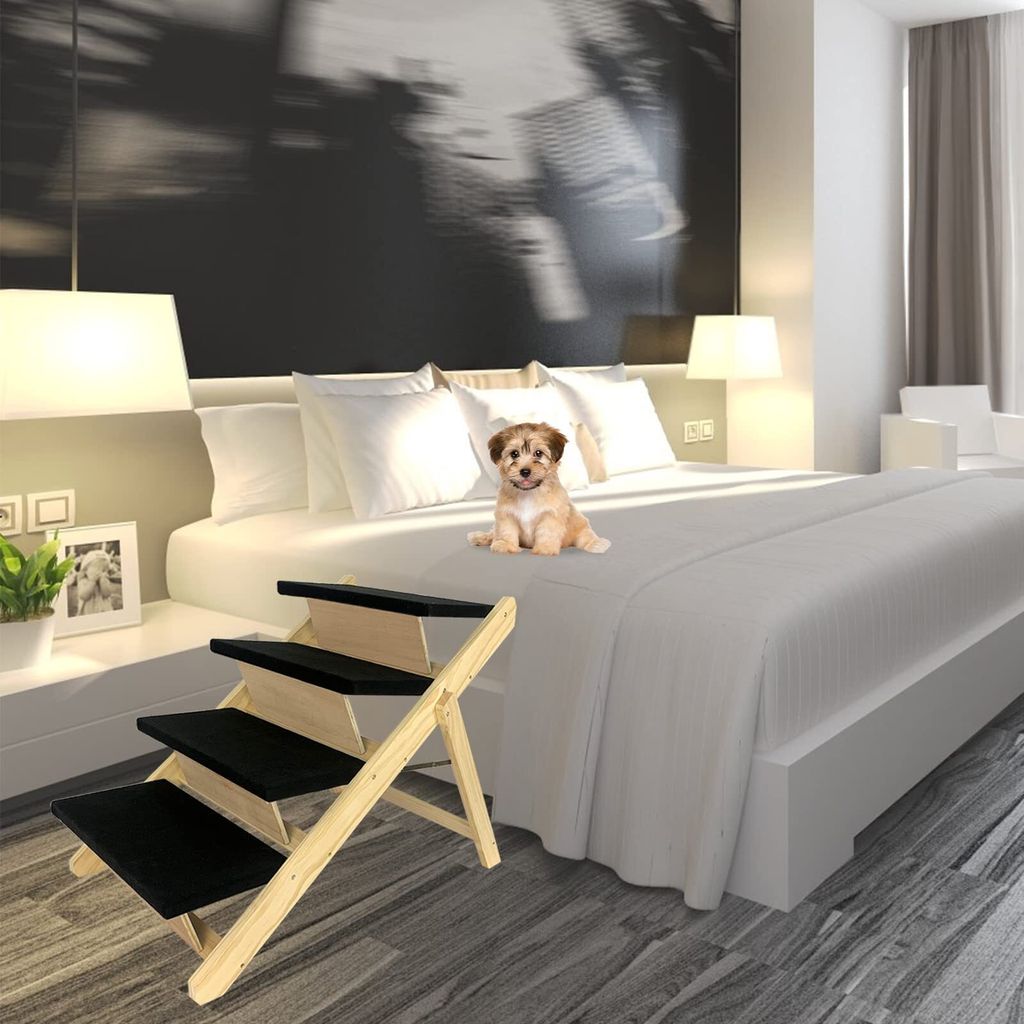 YARDIN 2 in 1 Hundetreppe Hunderampe Auto Klappbar für Produktbild 9