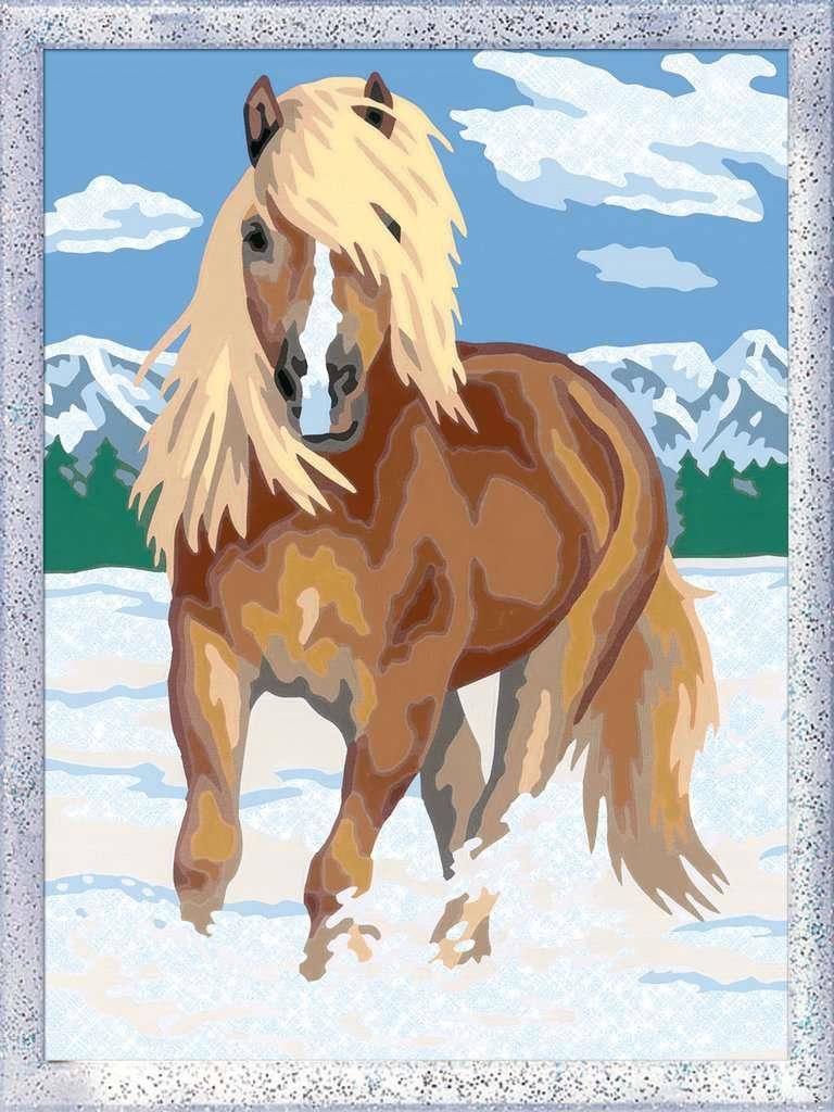 Haflinger im Schnee Ravensburger 28780