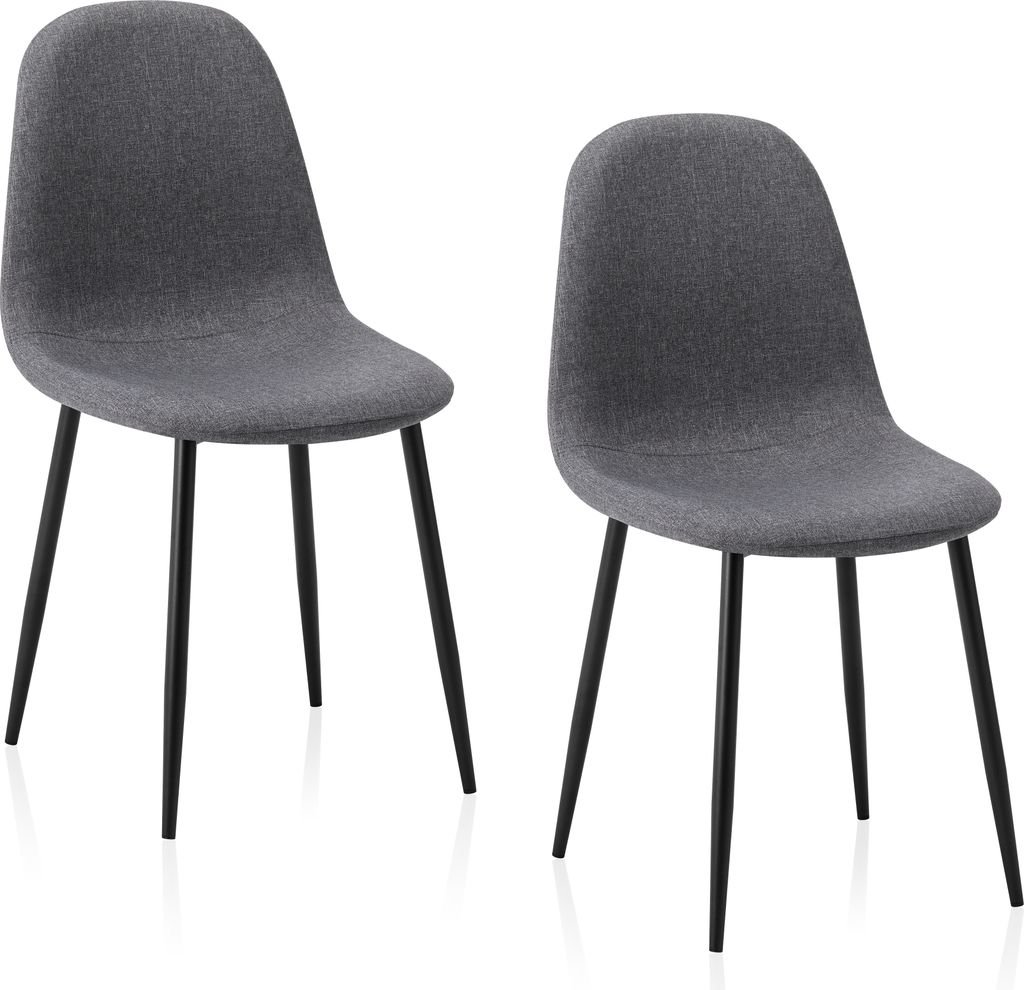 Deuline Esszimmerstuhl BERLIN 521257, 2er-Set, Grau, Produktbild 