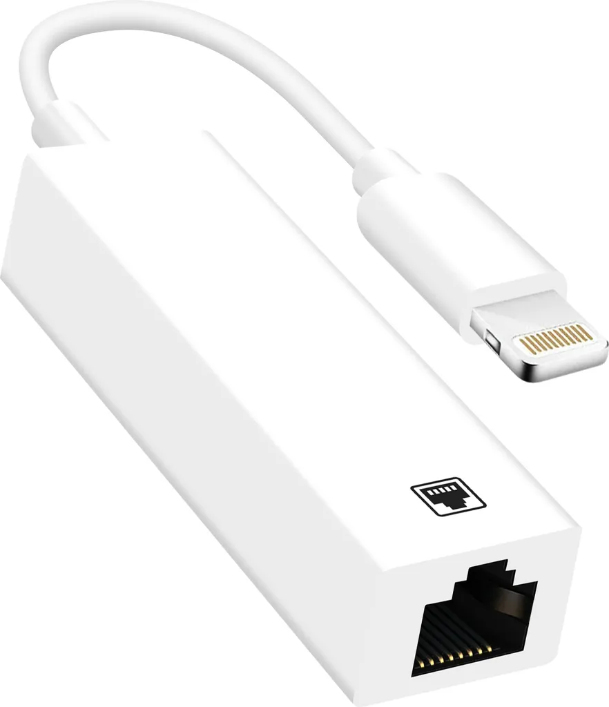 Adattatore LAN Lightning per Viaggi di Lavoro - Ethernet 100 Mbps