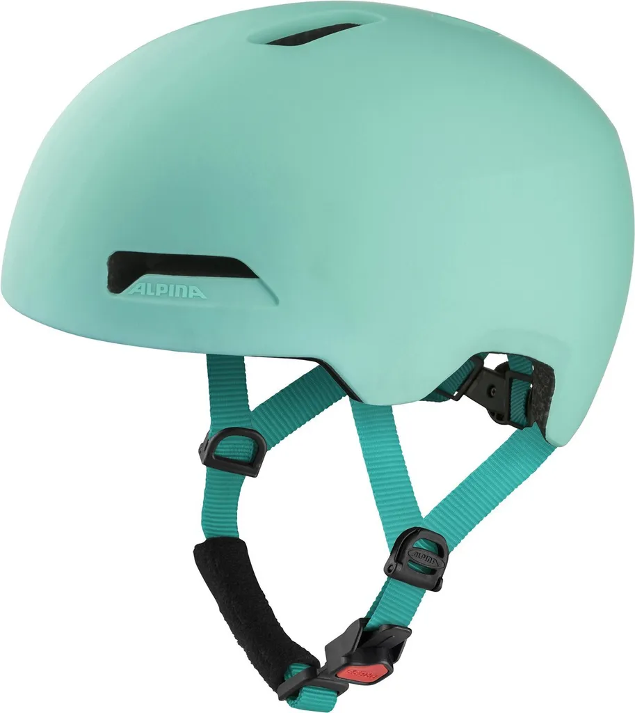 Alpina Haarlem Casque Vélo Turquoise Mat 52 cm - Protection Urbaine