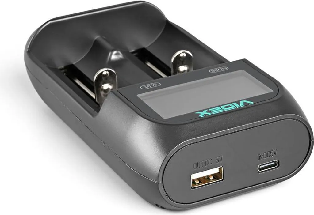 Videx Universal LCD Charger | USB-C Smart Power Solution per Gadget - 6