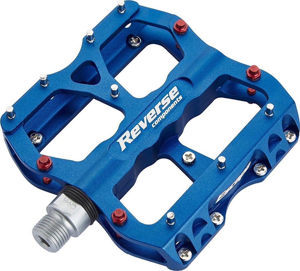 Reverse Escape Flat Fahrrad Pedal Blau