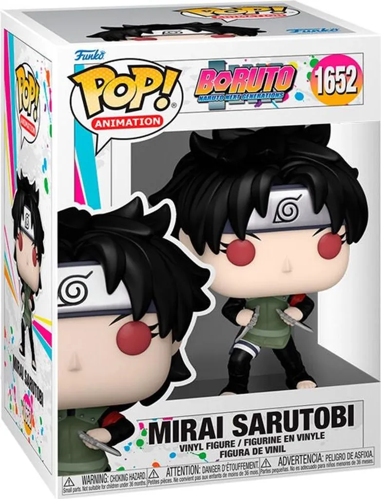 Jouet de Collection Mirai Sarutobi Boruto Figurine de 6 Pouces Manga