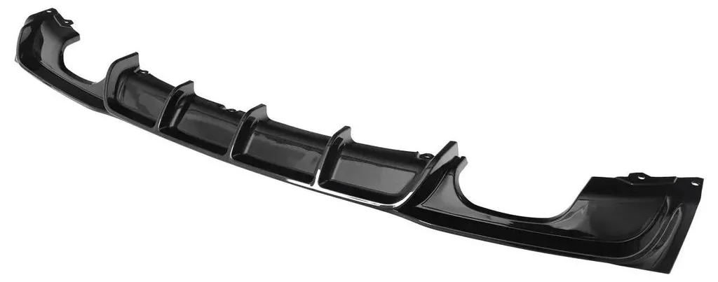 Diffuseur Arrière en Noir Brillant avec Finition Laquée Haute Qualité - 4