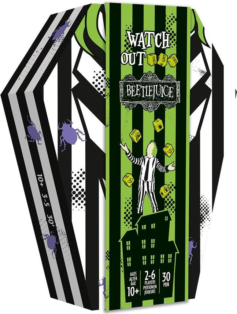 Zygomatic Beetlejuice Würfelspiel - Familienspiel für 2-6 Produktbild 