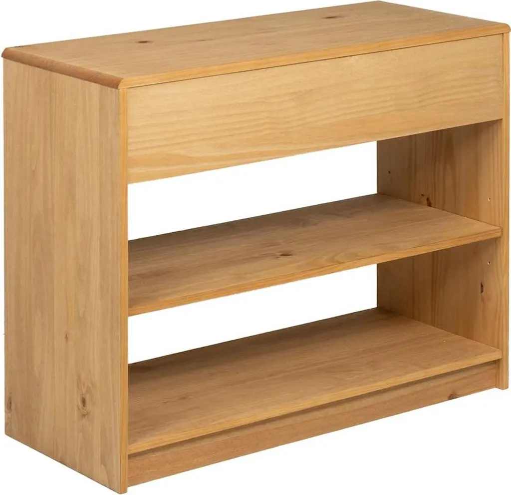 Table console SAUDA stable en pin : Solution gain de place chêne