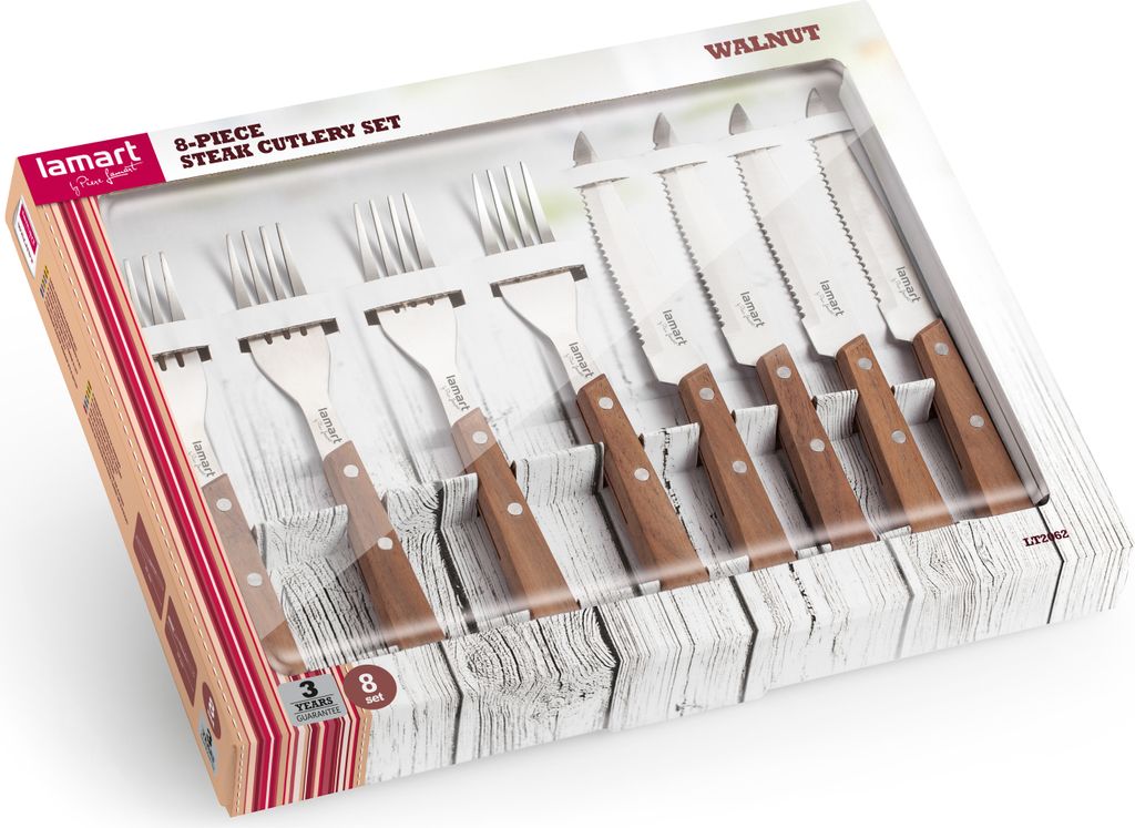 LAMART LT2062 Steakový příbor 8ks Obrázek produktu 