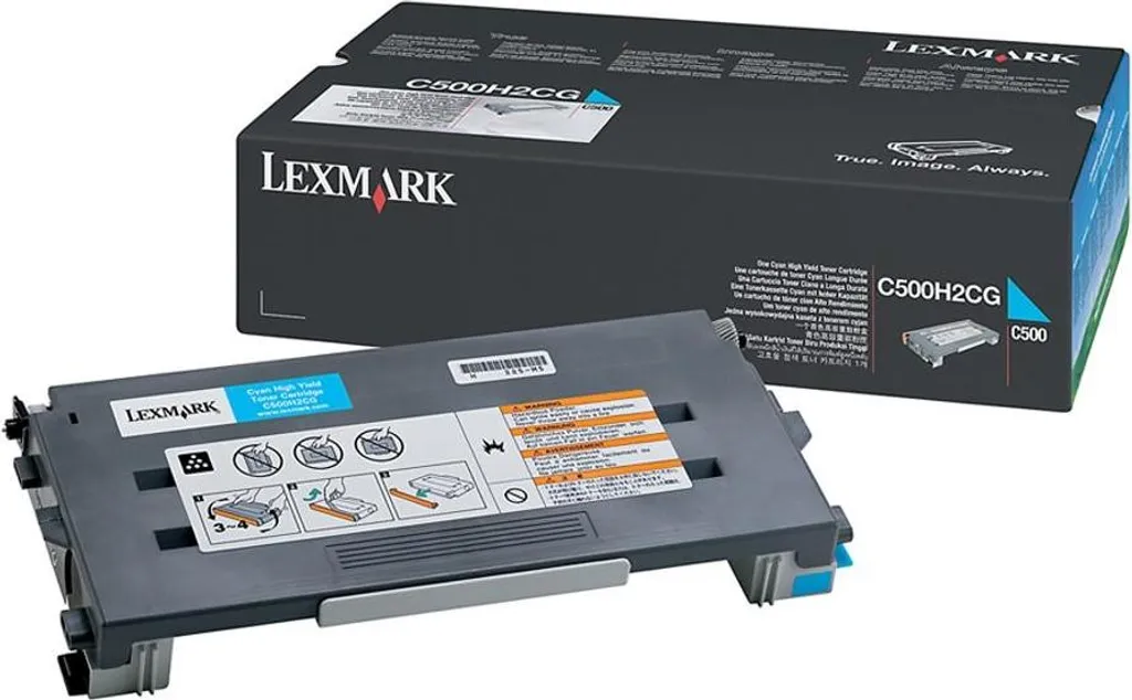 Cartouche de Toner Lexmark C500H2CG Cyan Original pour Série C500 Laser
