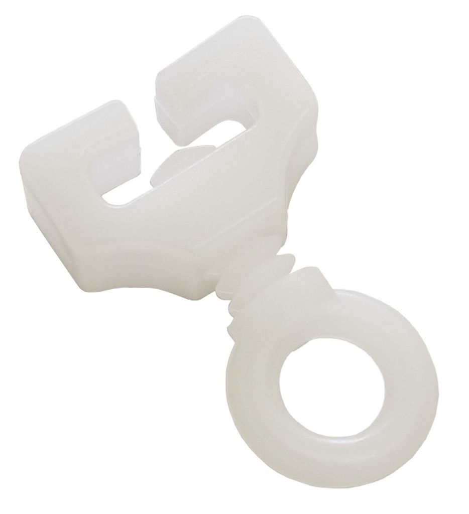 Gardinia T-Feststeller weiß cm