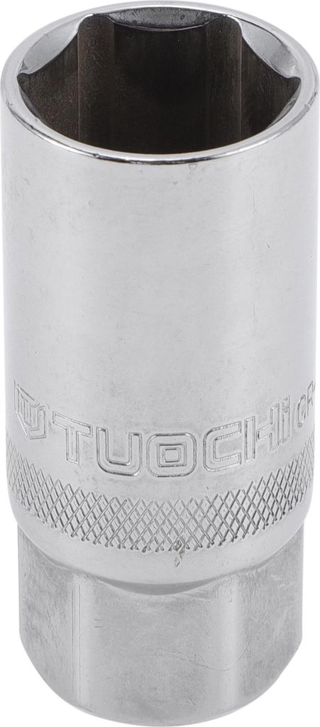 Zš¹ndkerzen-Impaktsteckschlš¹ssel 63mm fš¹r Auto Motorrad Dirtbike Reparatur Hardware Werkzeug CR-V Silberton Langlebig 6-Punkt 21mm 1/2 Zoll...