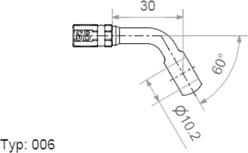JMT TYP006 Edelstahl 10mm 60" Ringverbinder