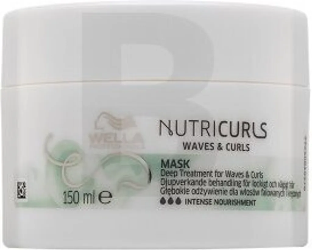 Wella Nutricurls Masque 150ml : Adieu Frisottis et Cheveux Secs