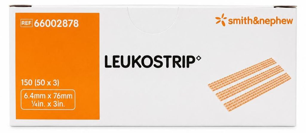 LEUKOSTRIP Wundnahtstreifen 6,4x76 mm Box Produktbild 