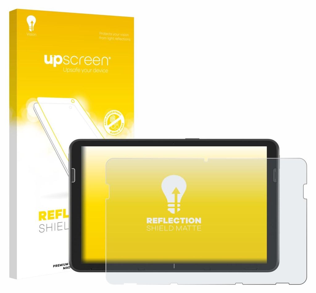 upscreen Schutzfolie für Zebra ET401 10.1" Displayschutz Displayschutzfolie Folie Matt Entspiegelungsfolie