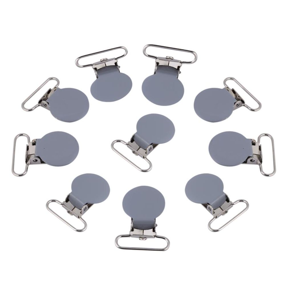 10 pezzi 25 mm bretelle rotonde, clip portacinghia, Immagine del prodotto 