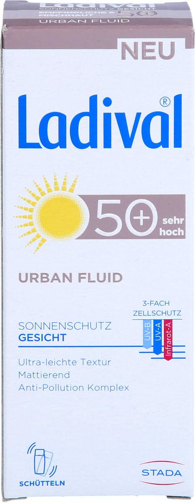 Ladival Urban Fluid Sonnenschutz LSF 50+ 50ml Produktbild 