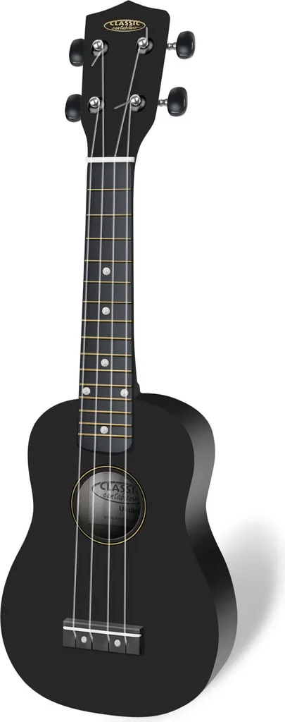 Ukulélé soprano US-100 BK noir Classic Cantabile, cordes nylon souples