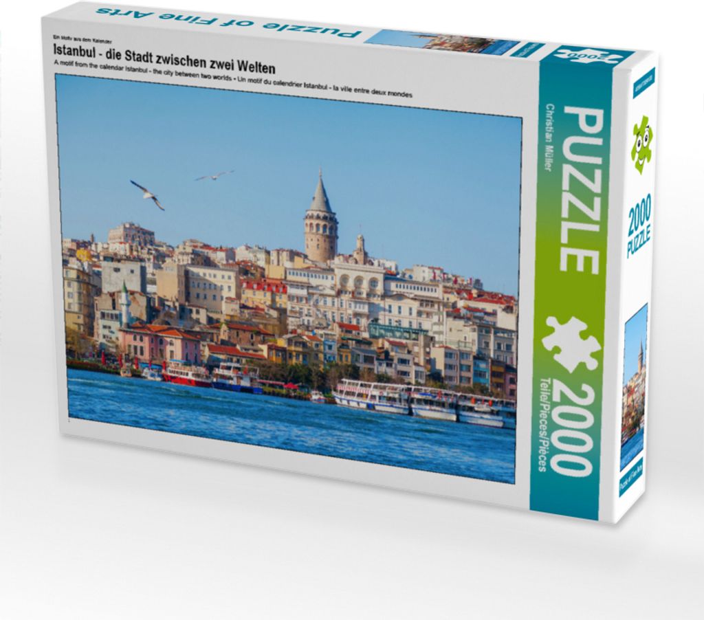 CALVENDO Puzzle Ein Motiv aus dem Kalender Istanbul - die Stadt zwischen zwei Welten 2000 Teile Puzzle quer | 2000 Teile Lege-Größe 90x67cm Foto-...