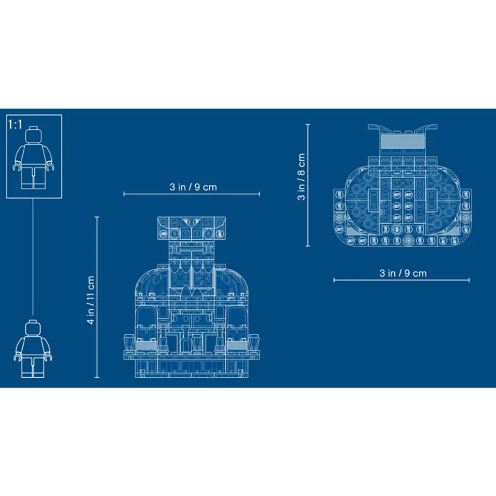 LEGO Hidden Side 40336 Newbury Juice Bar - Set de Construction Interactif