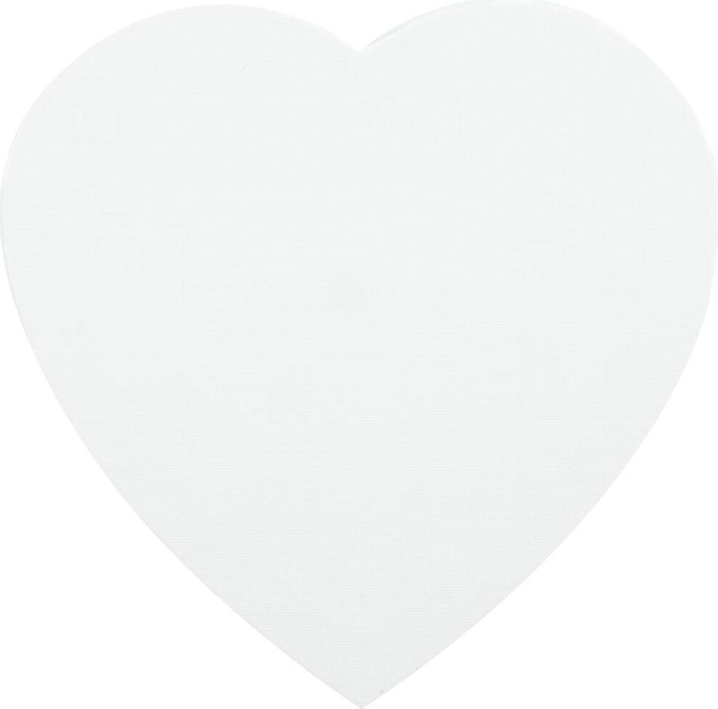 3x Herz Leinwand / bespannter Keilrahmen / Größe: 20cm Produktbild 
