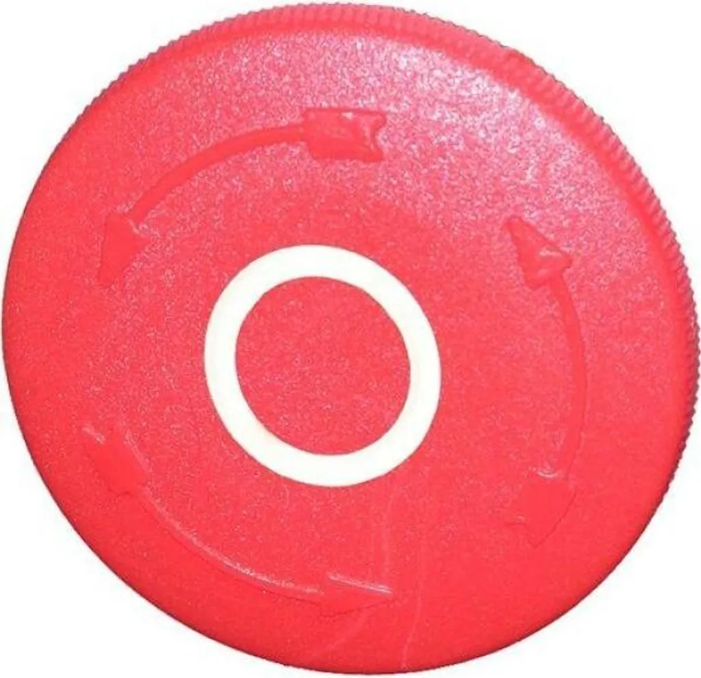 Bouton coup de poing d'arrêt d'urgence Benedict B 3 P34 RT-O ROT rouge
