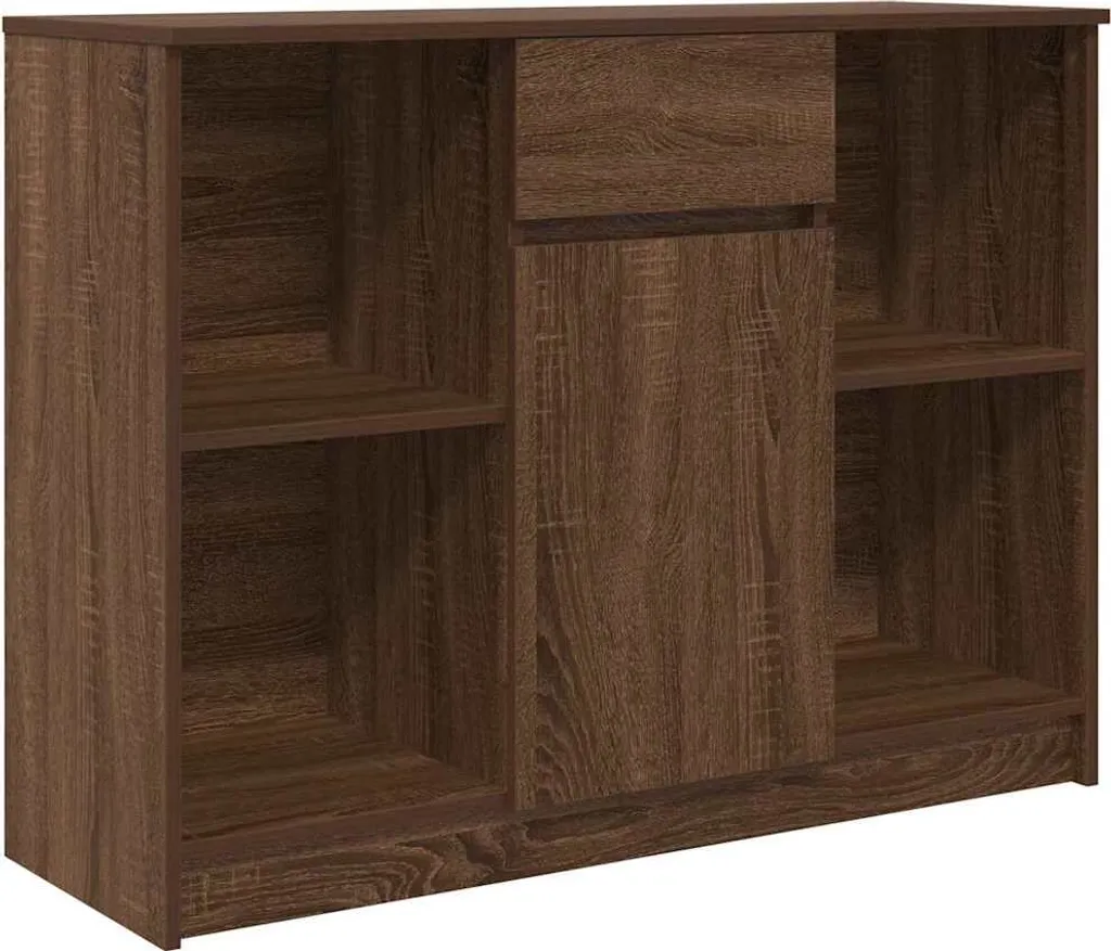 Mobile Credenza SYFAX Rovere Marrone 101 cm - Arredo Interni Moderno