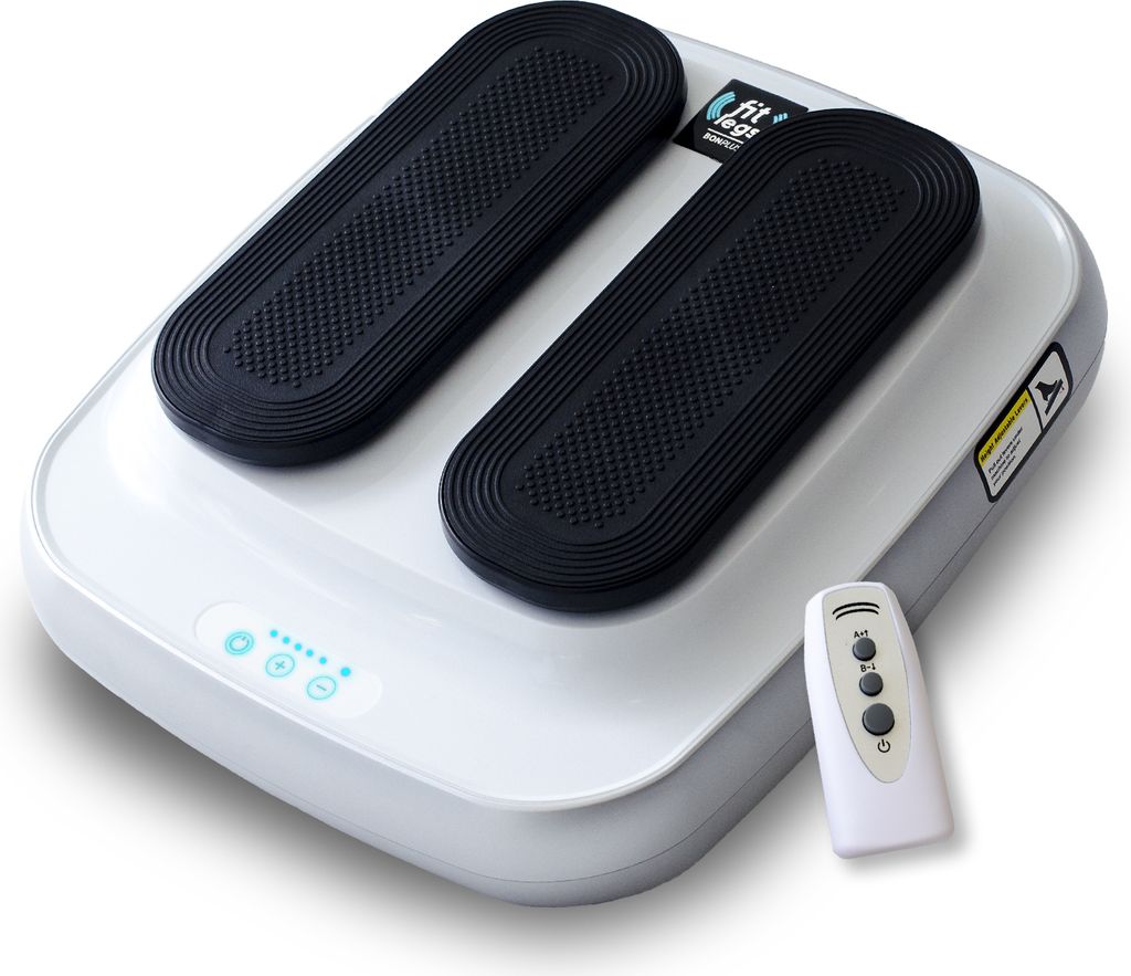 Bonplus BP | Erwachsene Leg Exerciser | Fitlegs | inklusive Fernbedienung | Passive Gymnastik | 5 Intensitätsstufen | 4 Betriebsarten | Leistung 2...