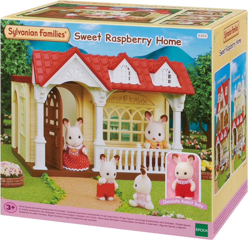 Sylvanian Families 5393 Himbeer Haus - Puppenhaus
