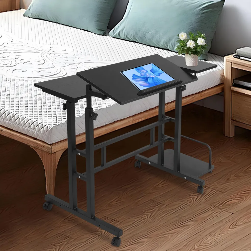 Table d'ordinateur réglable et ergonomique pour bureau de travail assis - 10