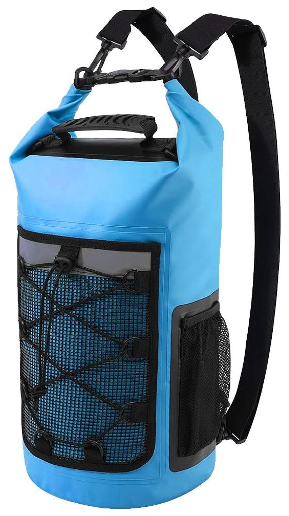 Wasserdichter Outdoor-Trockensack – Multifunktionale, reflektierende Dry Bag für Camping, Strand, Schwimmen & Driftfahrten,Blue