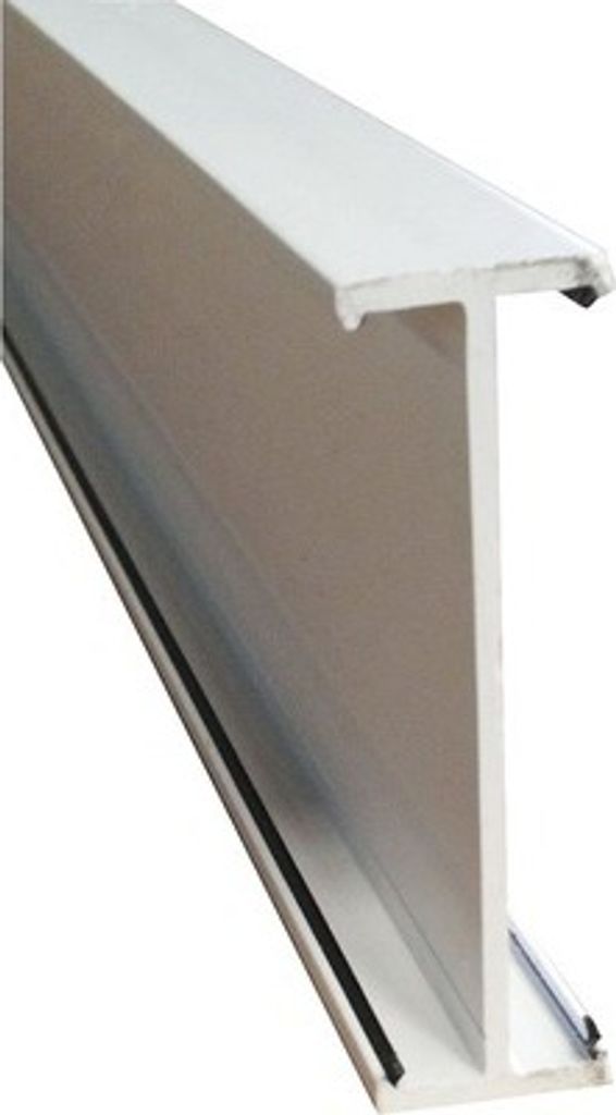 Kopplungsprofil ARON Comfort weiß / weiß L:2200 mm inkl. Befestigungsschrauben