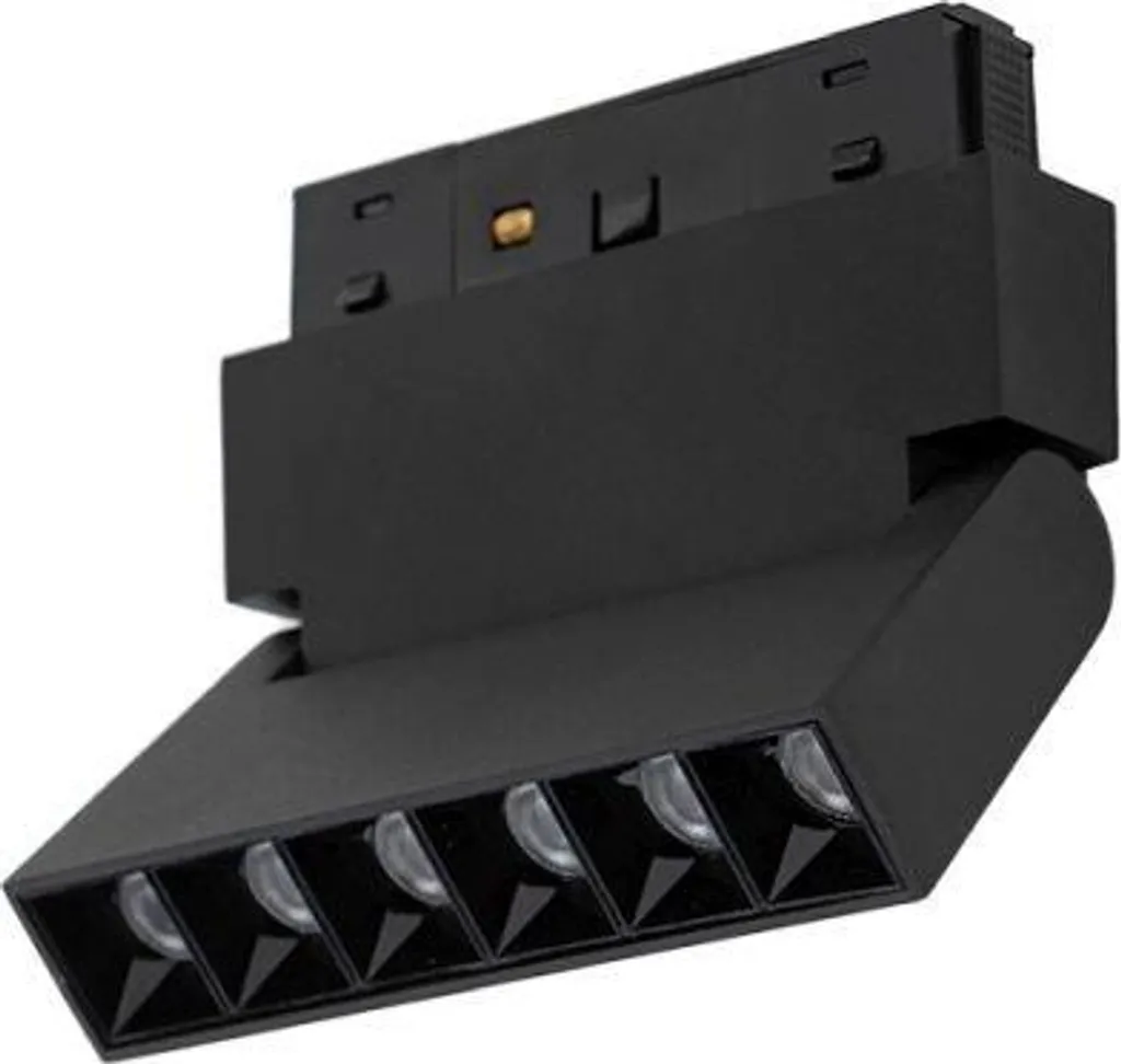 Éclairage sur rail LED 6W 4000K pour salon et bureau système Norman