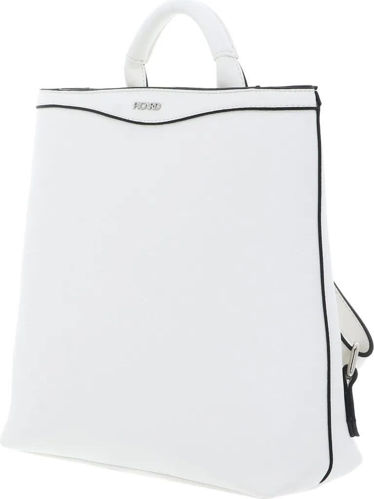 Sac à dos blanc White Lily Picard Lyon compact au design minimaliste