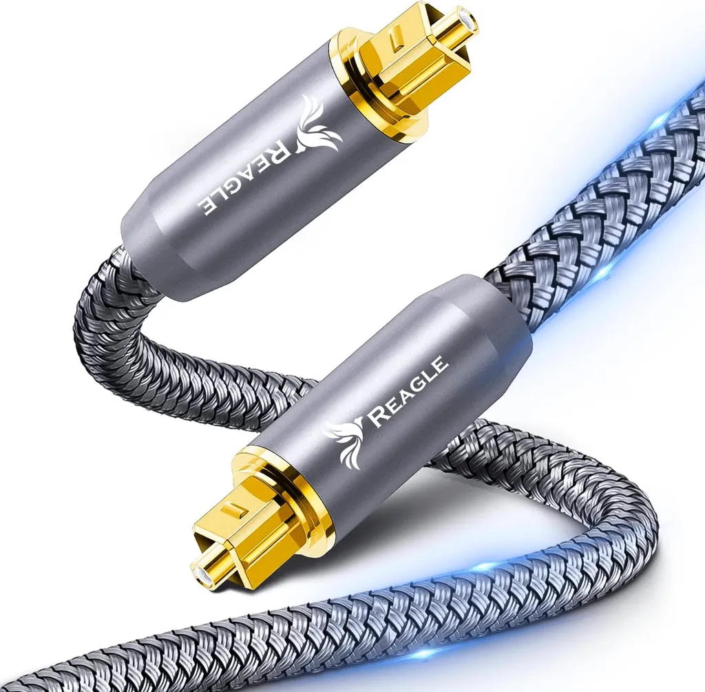 Cavo Ottico Toslink 2M HQ SPDIF: Audio Digitale Cristallino per TV e HiFi