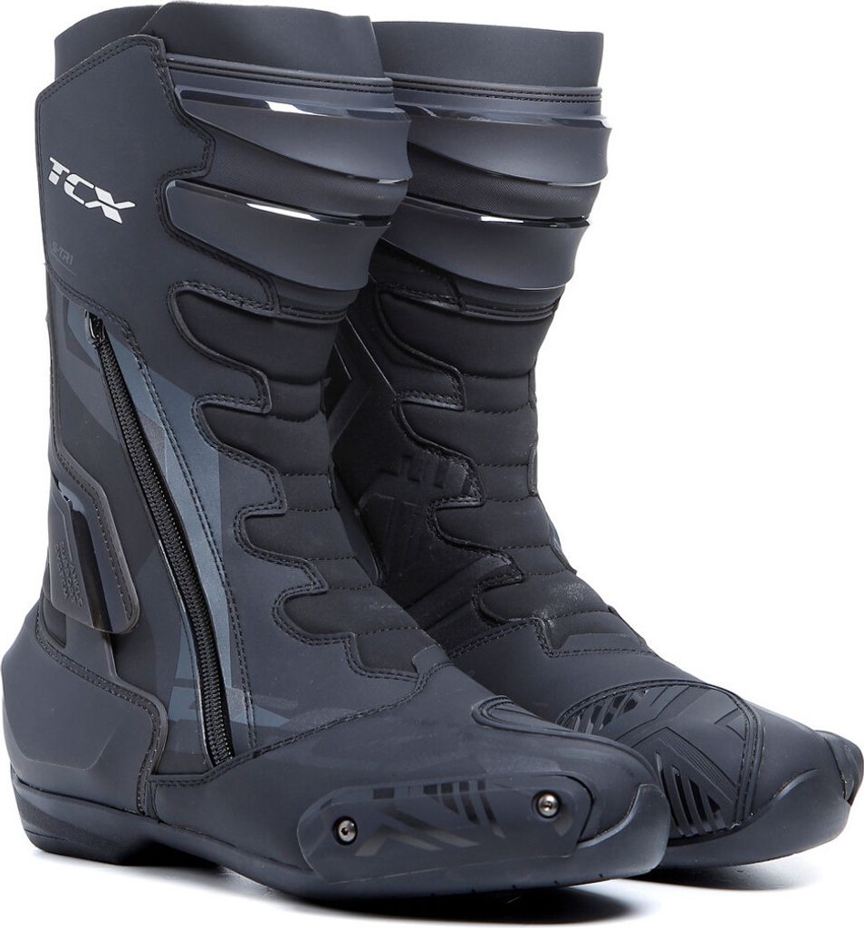 TCX S-TR1 Motorradstiefel, schwarz, 49