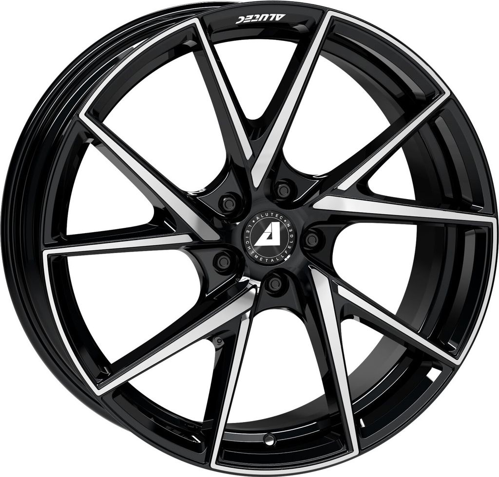 Alutec Felge ADX.01 7.0Jx17 ET 37 4x98 Diamant Schwarz ADX1-70737FA43-1 kompatibel mit FIAT 500