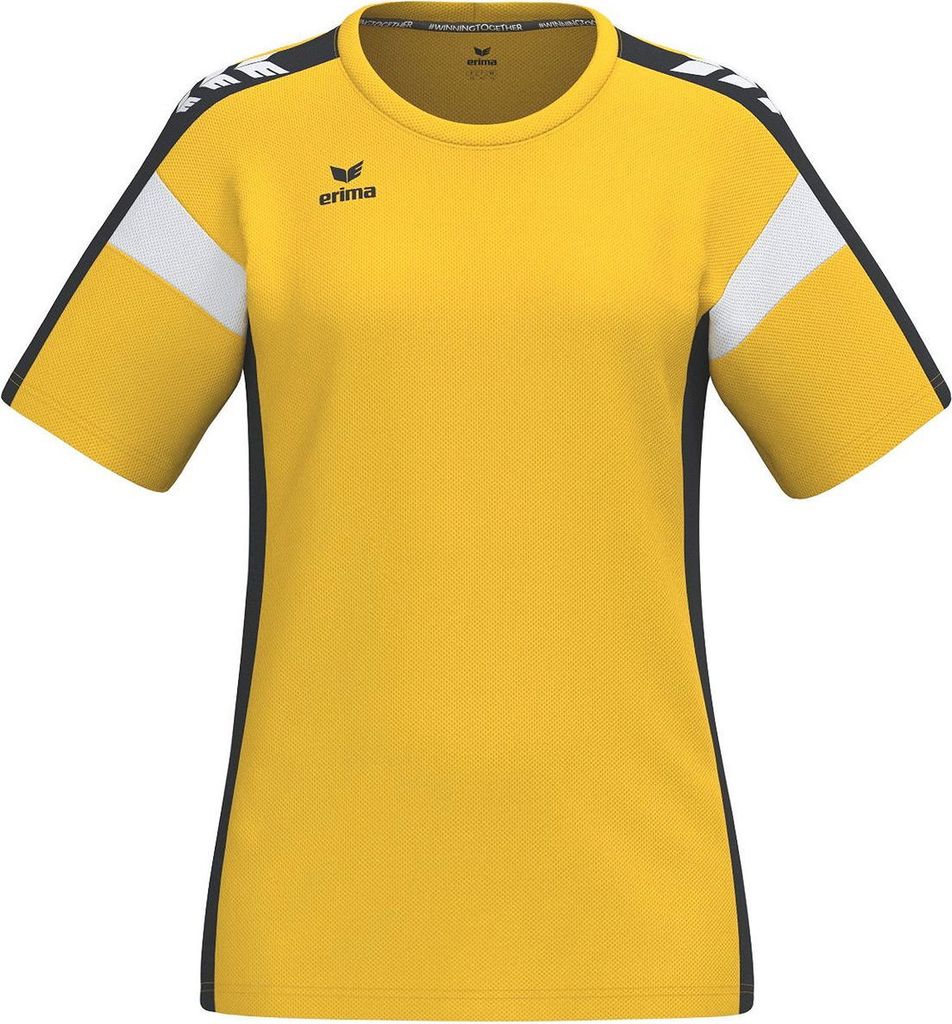 Erima Celebrate 125 T-Shirt Function Damen gelb weiß Gr 38