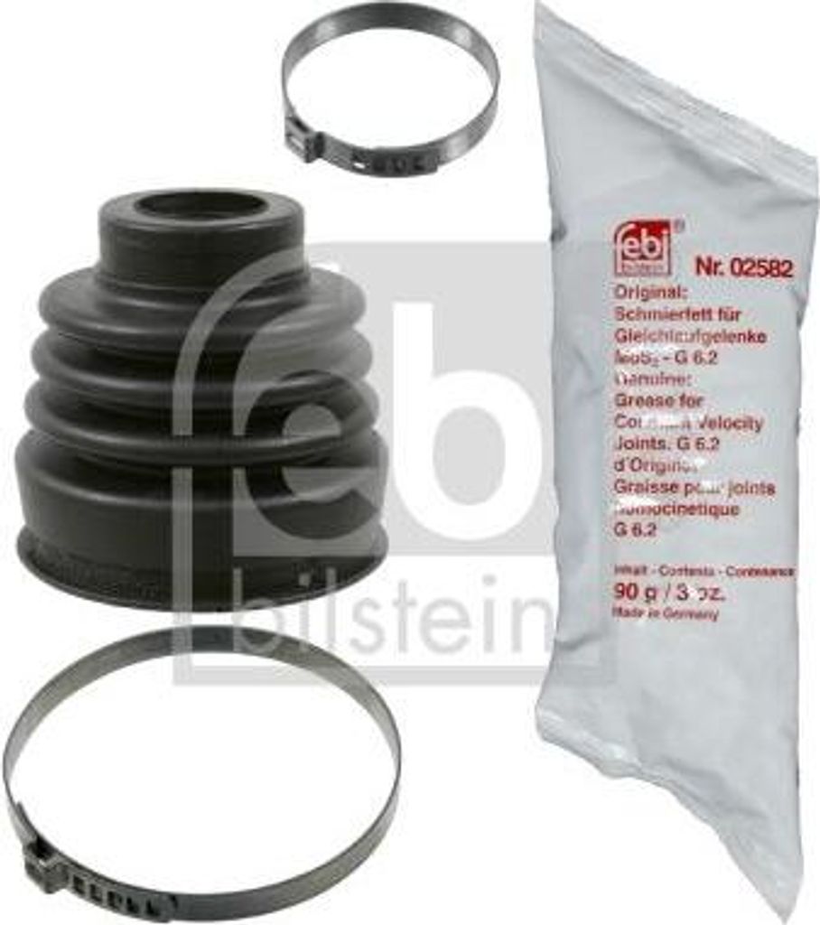 FEBI BILSTEIN 12831 Manschettensatz, Antriebswelle OE 7625541 kompatibel mit Brava, Bravo, Cinquecento, Elba, Fiorino, Palio, Panda, Siena, Tempra,...